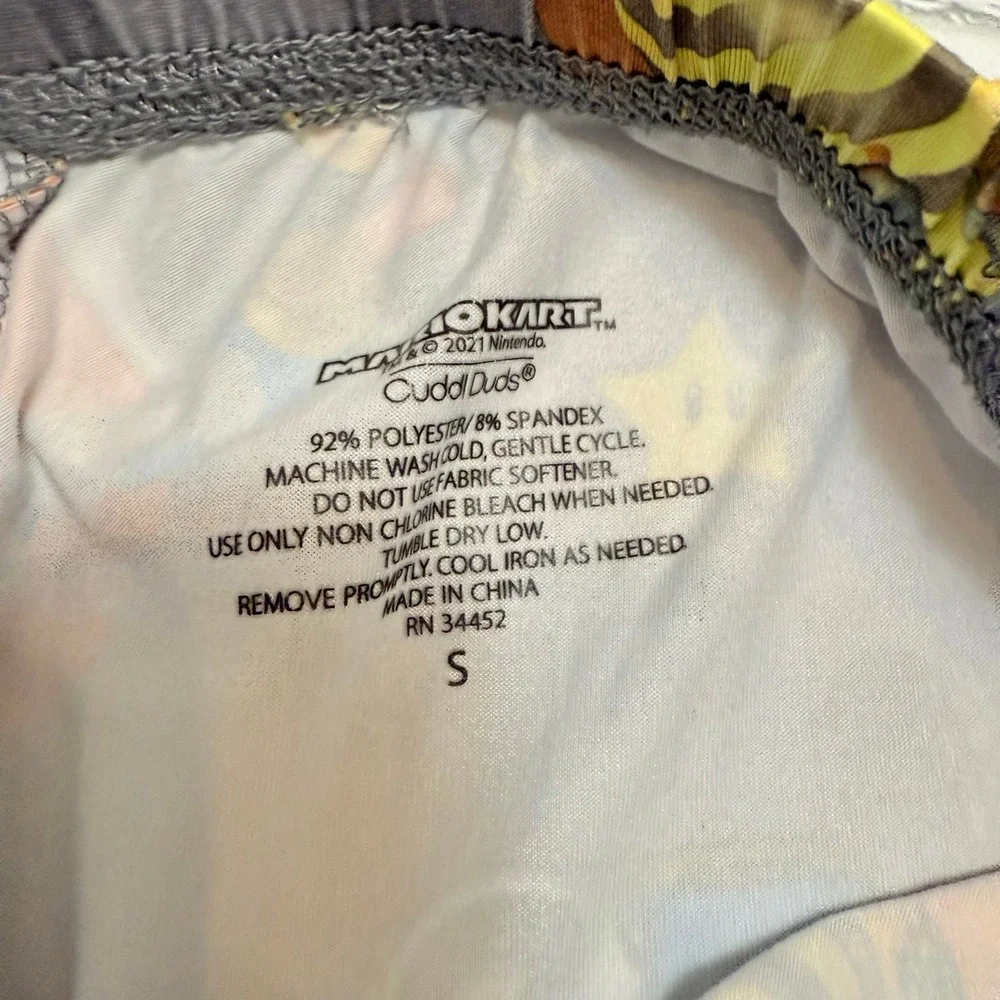 cuddl duds‎ mario kart kids baselayer set youth small
